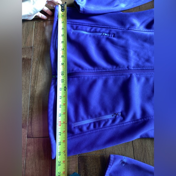 O’Neill Women’s Jacket Size S Soft Shell Fleece Lined Hooded Purple Full Zip - Picture 3 of 14